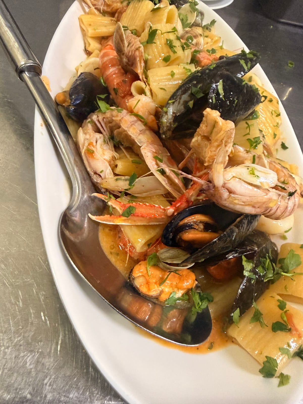 Pasta mista ai frutti di mare
